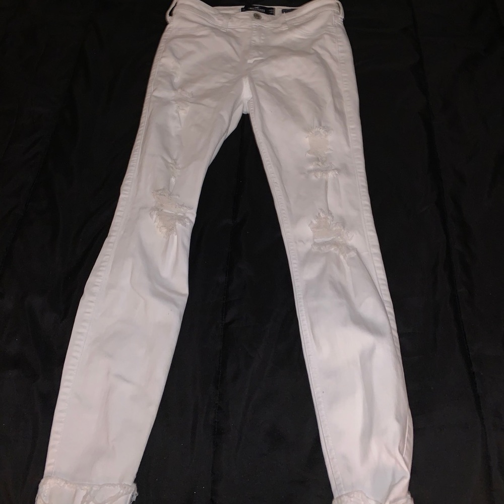 white jeans
